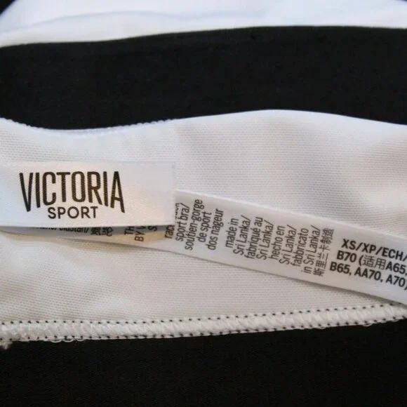 ✨2/$20 Victoria's Secret The Player Racerback Sports Bra Spellout XS H11442 - Picture 4 of 6